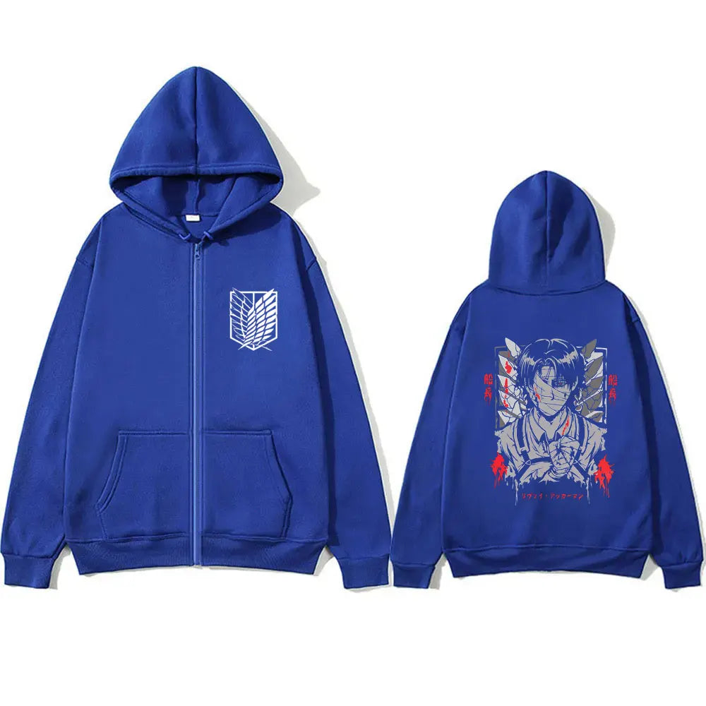 Dangerous Levi's Battle-Scarred Zip-Up Hoodie