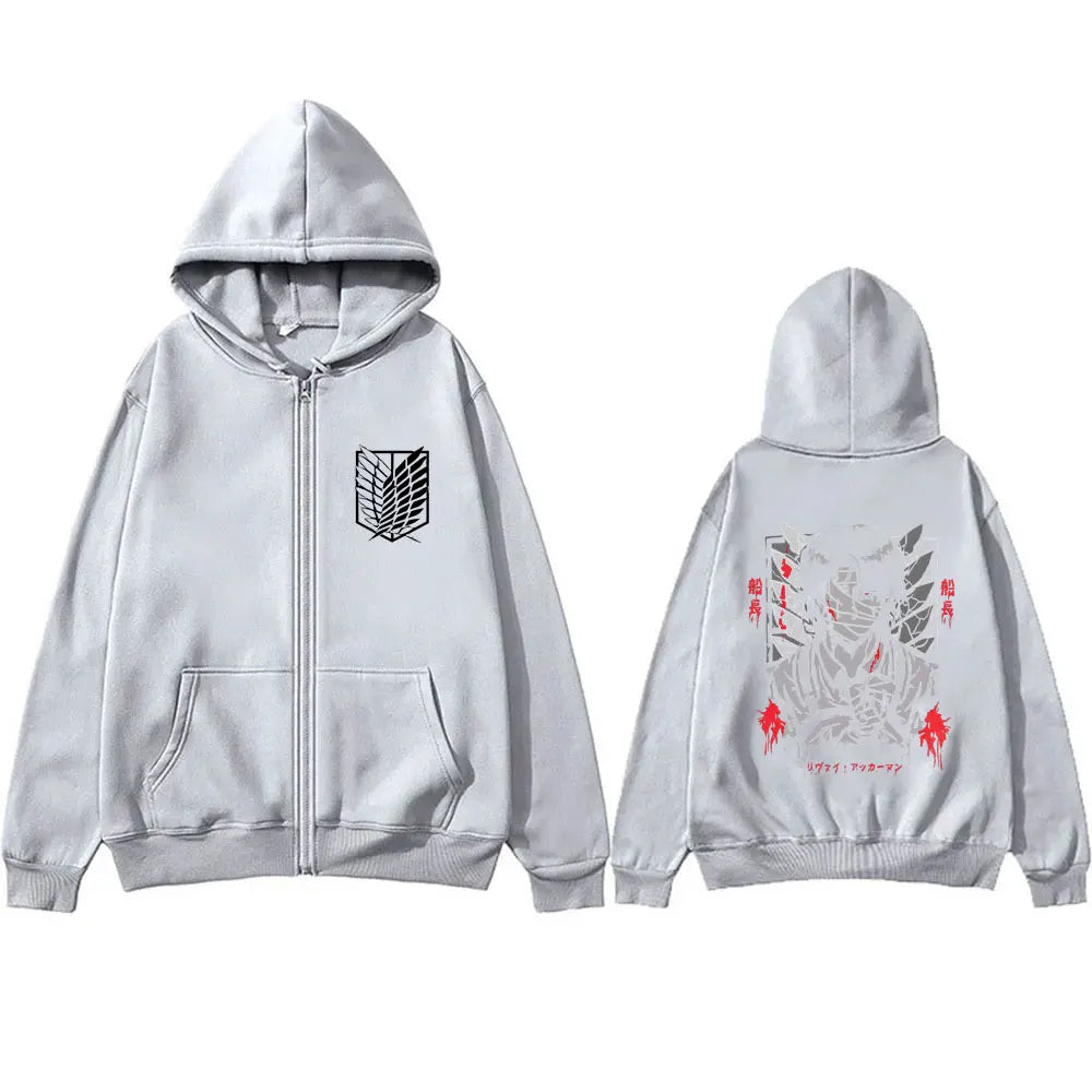 Dangerous Levi's Battle-Scarred Zip-Up Hoodie