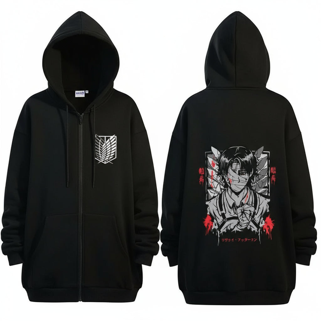 Dangerous Levi's Battle-Scarred Zip-Up Hoodie