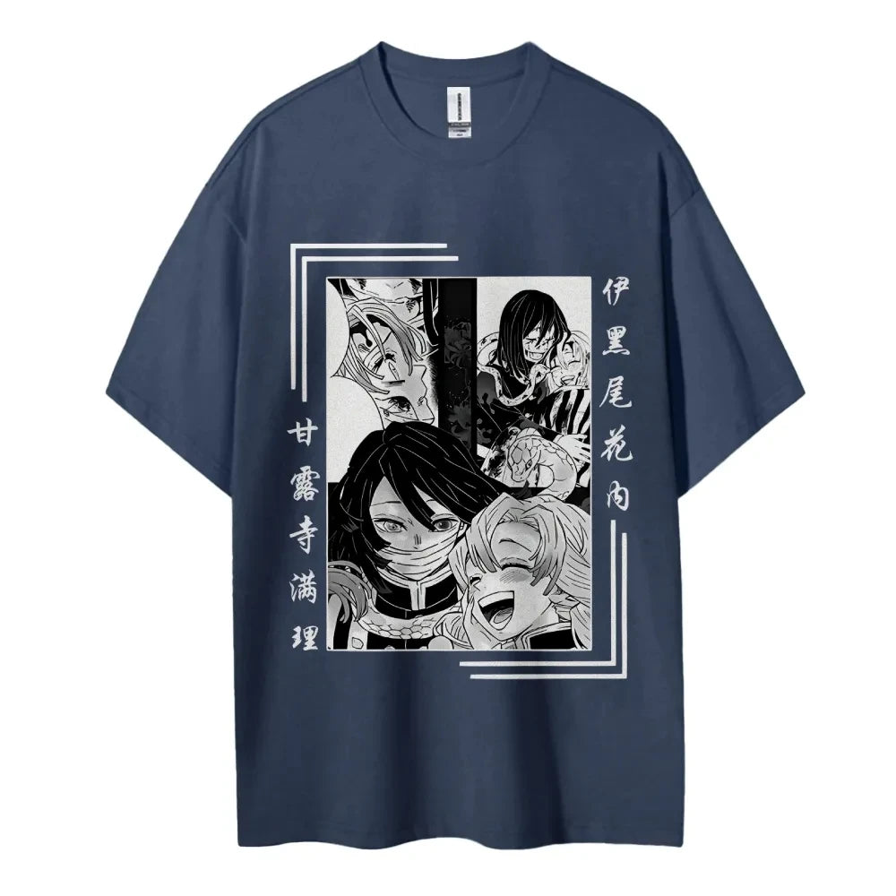 Kanroji & Iguro Panel T-Shirt