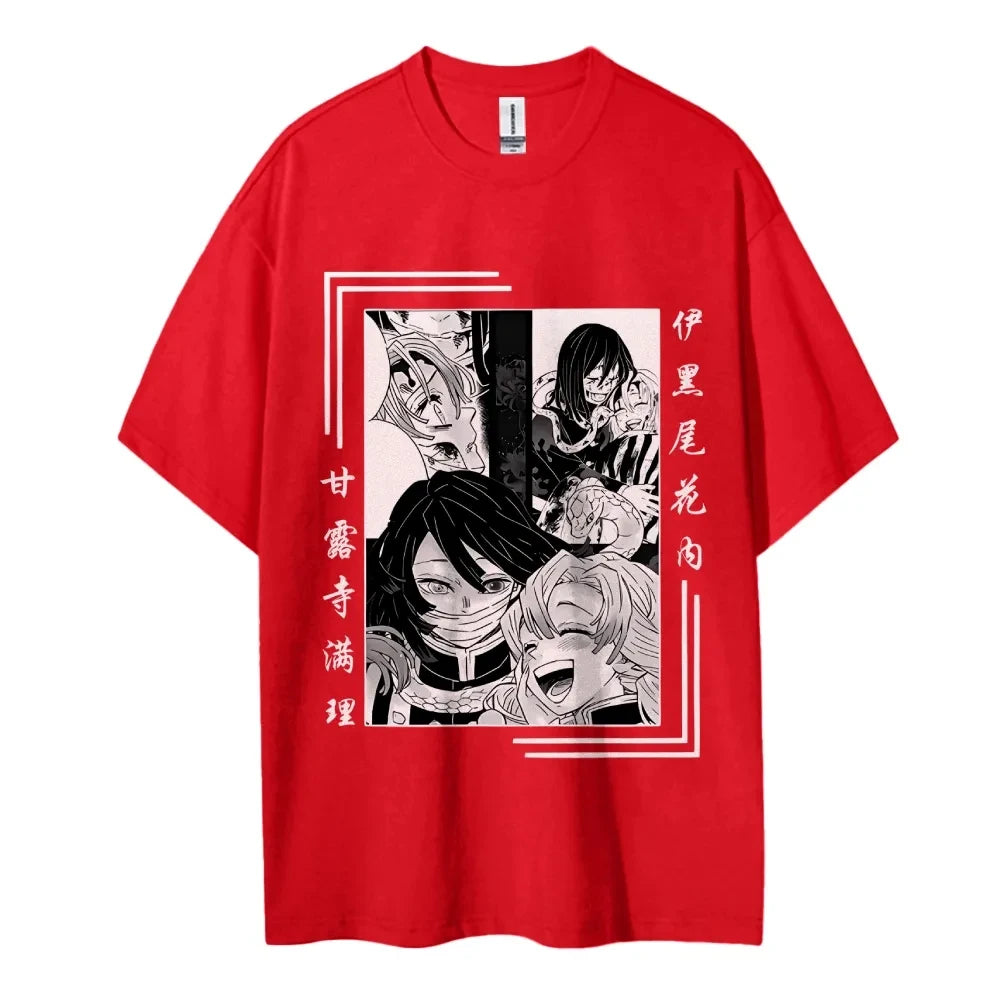 Kanroji & Iguro Panel T-Shirt