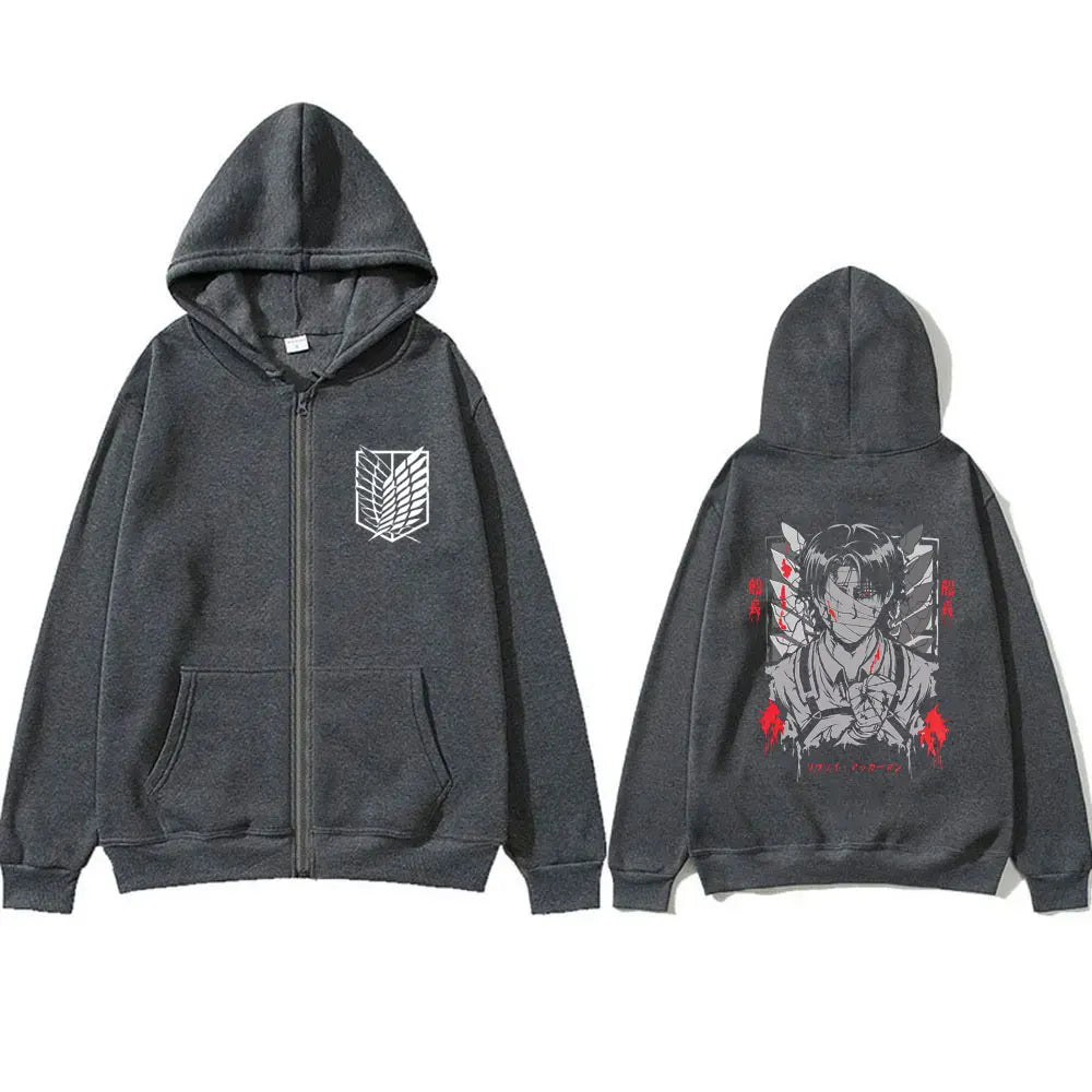 Dangerous Levi's Battle-Scarred Zip-Up Hoodie