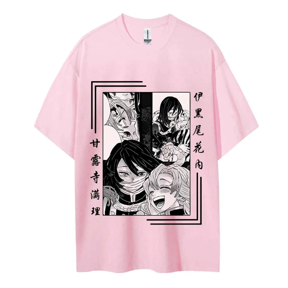 Kanroji & Iguro Panel T-Shirt