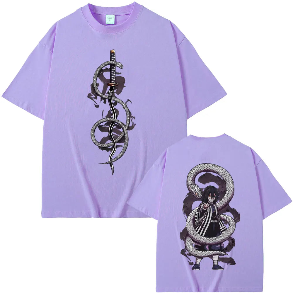 Obanai Iguro Serpent & Nichirin T-Shirt