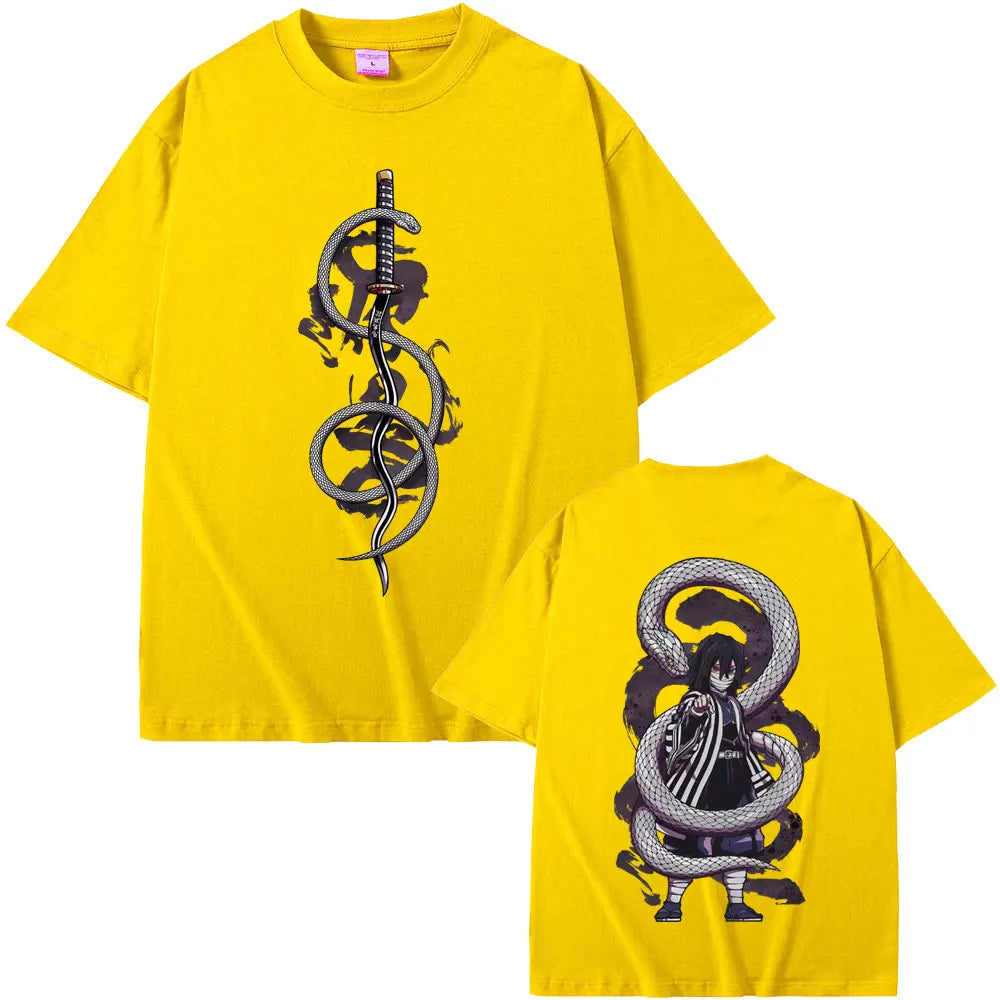 Obanai Iguro Serpent & Nichirin T-Shirt