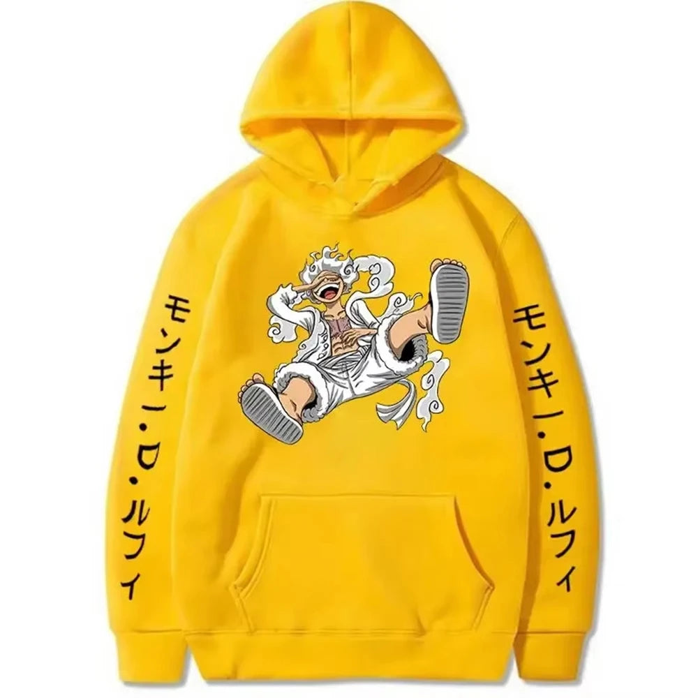 Luffy In Gear 5 Hoodie