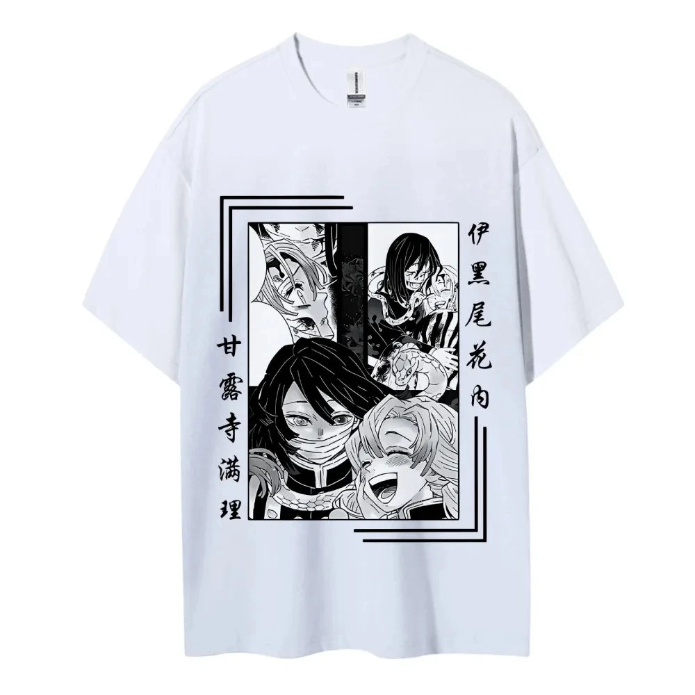 Kanroji & Iguro Panel T-Shirt