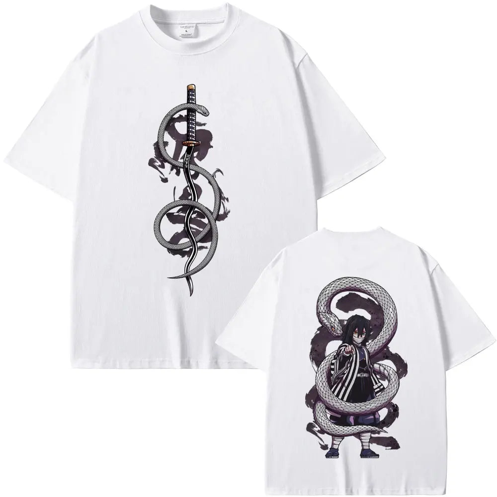 Obanai Iguro Serpent & Nichirin T-Shirt