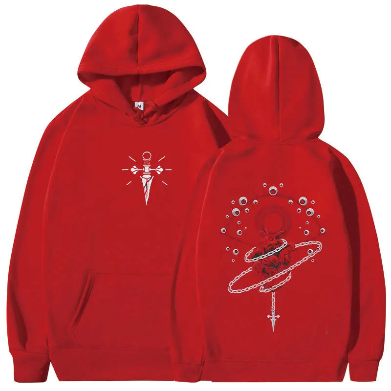Kurapika's Chain Heart Hoodie
