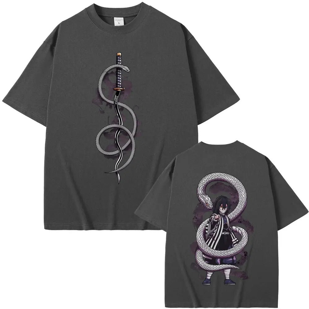 Obanai Iguro Serpent & Nichirin T-Shirt