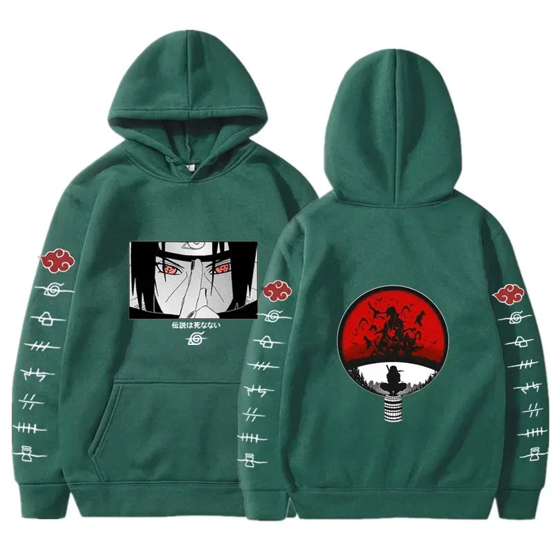 Itachi Uchiha Sharingan Hoodie