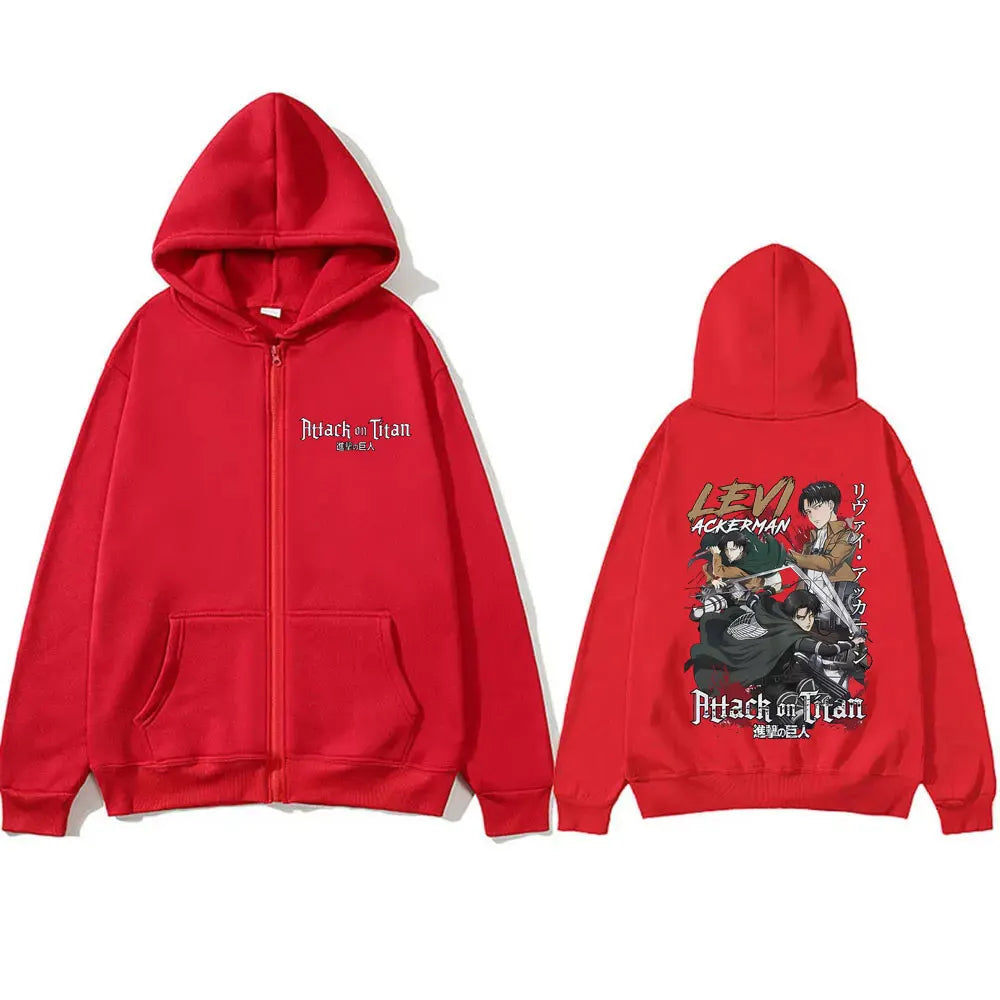 Wings Of Freedom Zip-Up Hoodie