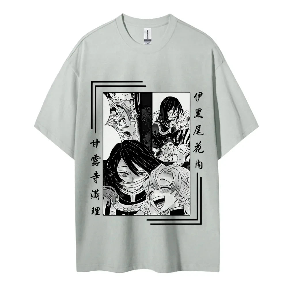 Kanroji & Iguro Panel T-Shirt
