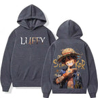 Luffy Paint Hoodie