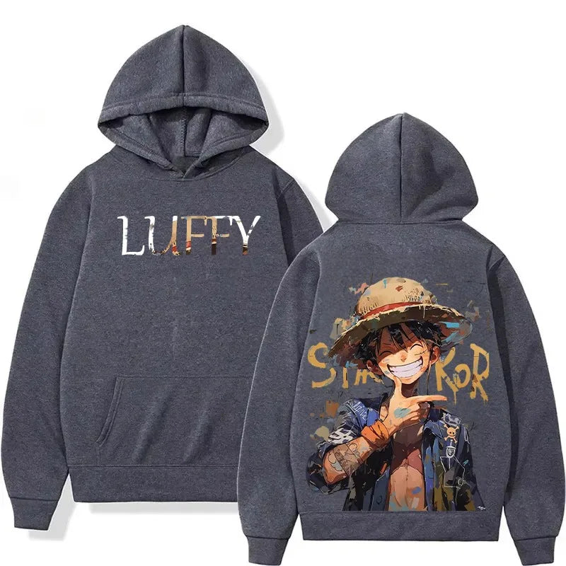 Luffy Paint Hoodie