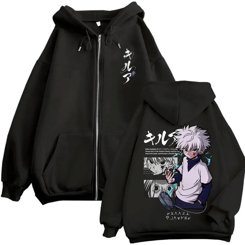 Killua Zoldyck Zip Hoodie