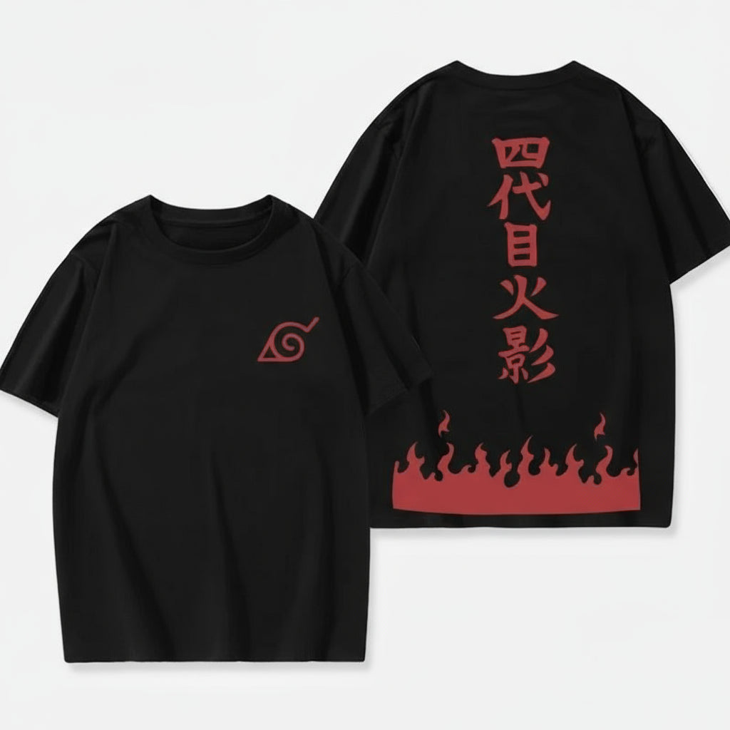Fourth Hokage Minato Namikaze Graphic T-Shirt
