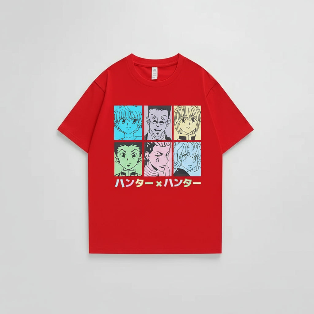 Hunter x Hunter Character Grid T-Shirt