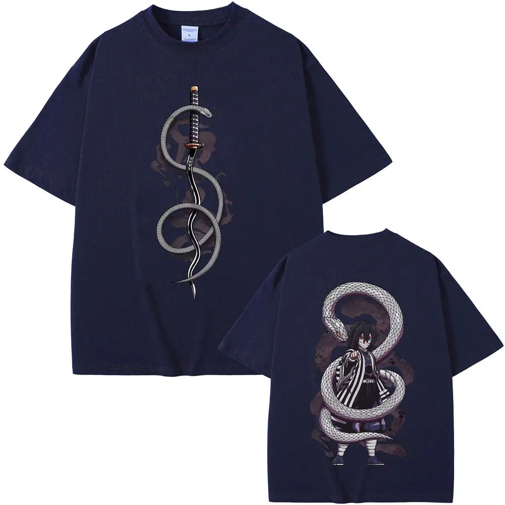 Obanai Iguro Serpent & Nichirin T-Shirt