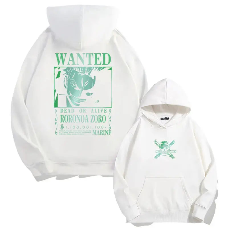 Roronoa Zoro Wanted Hoodie