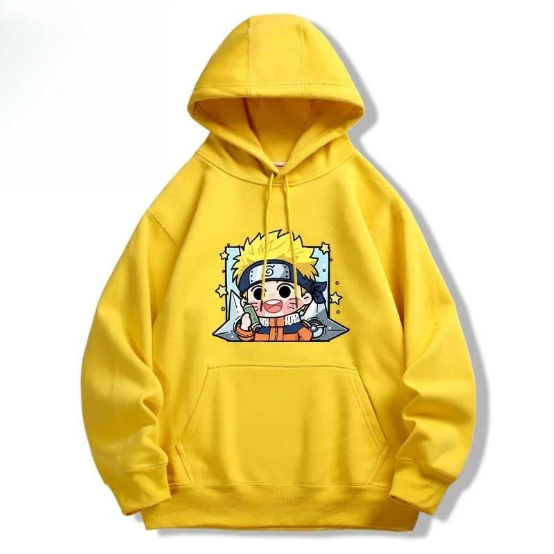 Chibi Naruto Uzumaki Graphic Hoodie