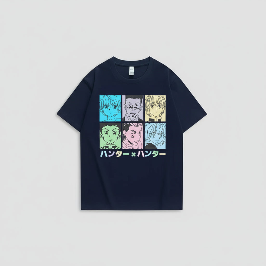 Hunter x Hunter Character Grid T-Shirt