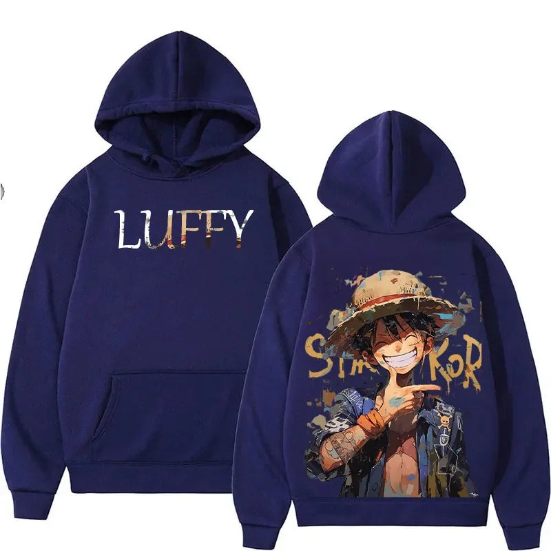 Luffy Paint Hoodie