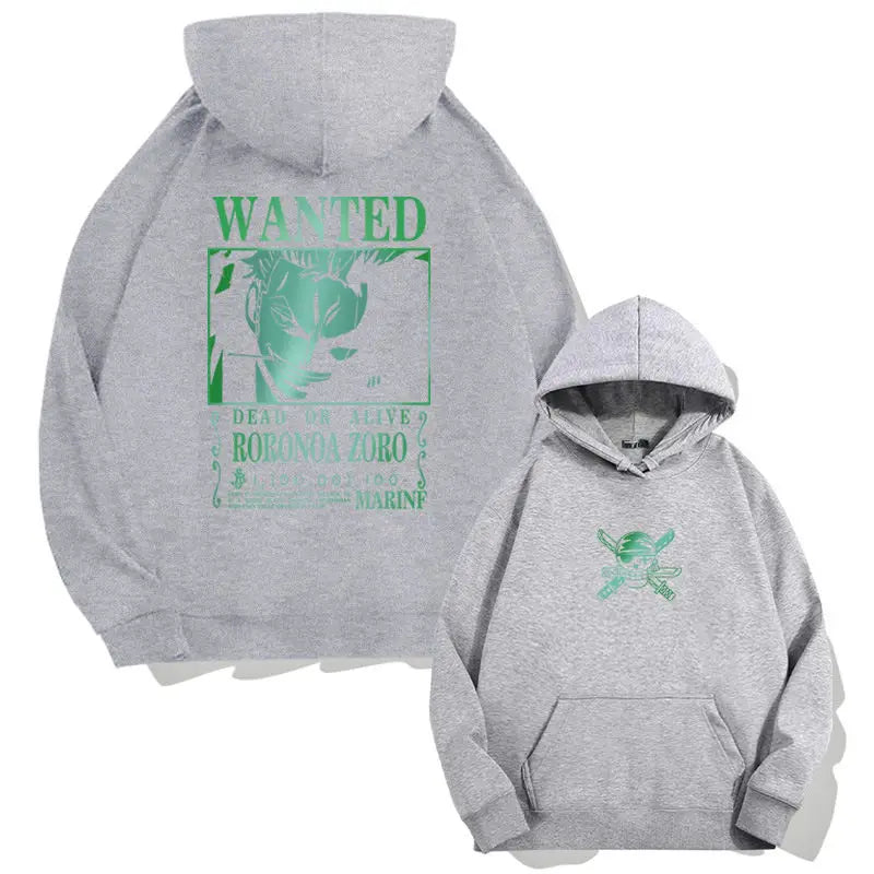 Roronoa Zoro Wanted Hoodie