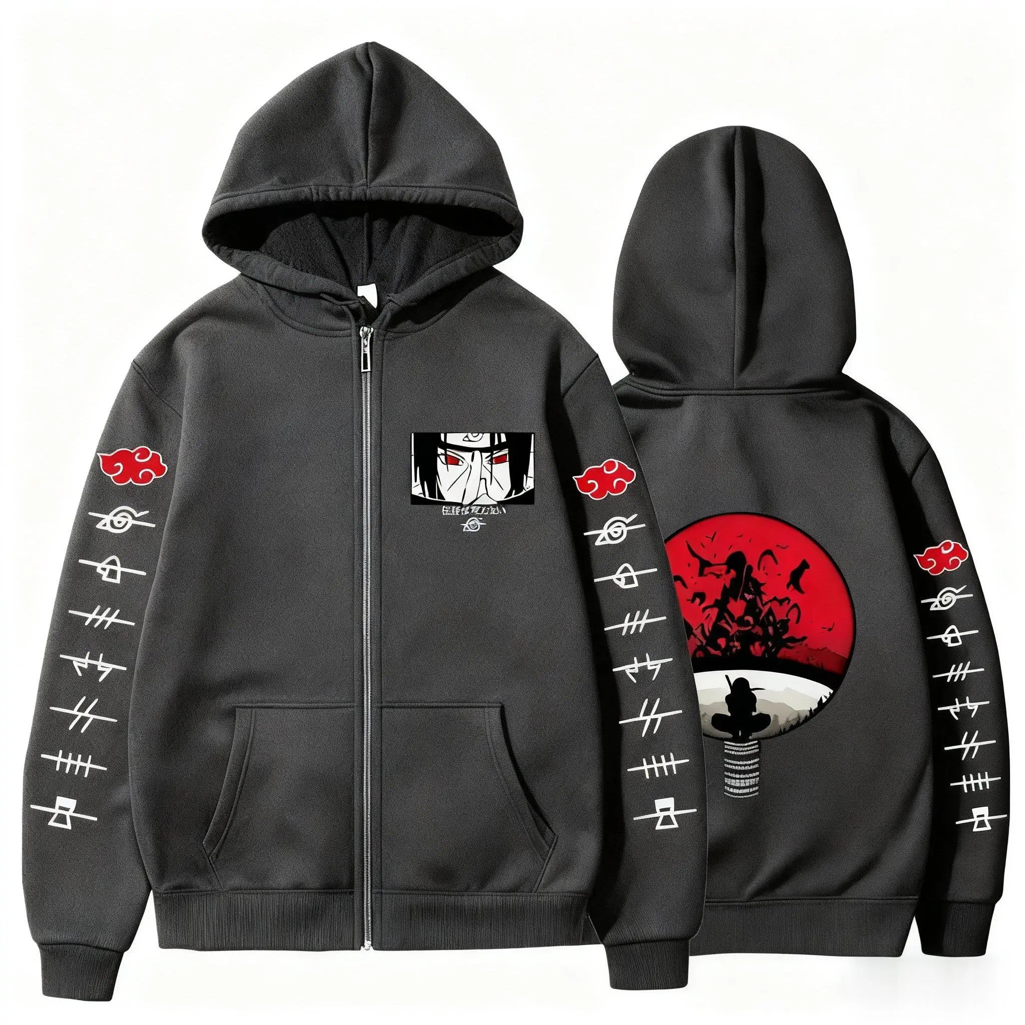 Itachi Uchiha Zip-Up