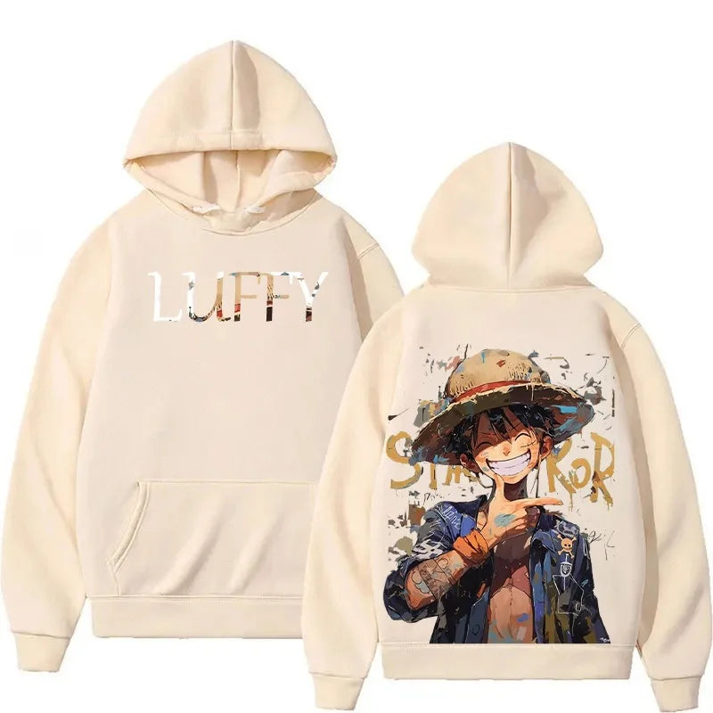 Luffy Paint Hoodie