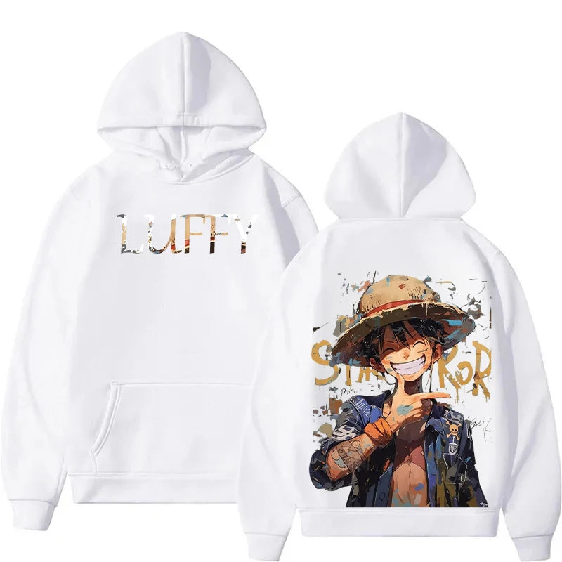Luffy Paint Hoodie