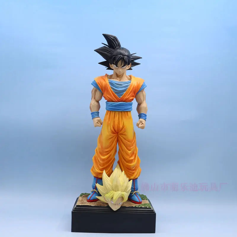 32cm Dragon Ball Goku Action Figure Dragon Ball Z Warrior Goku Action Figure Model Pvc Statue Doll Model Collection Toys Gift