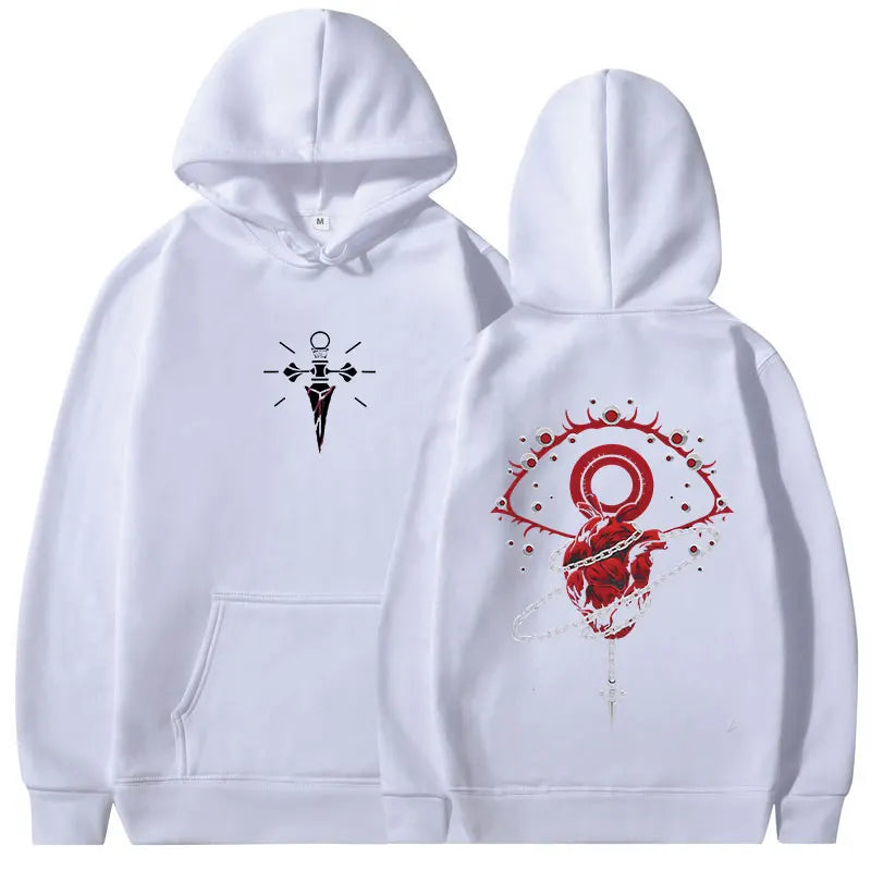 Kurapika's Chain Heart Hoodie