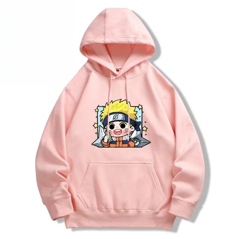 Chibi Naruto Uzumaki Graphic Hoodie