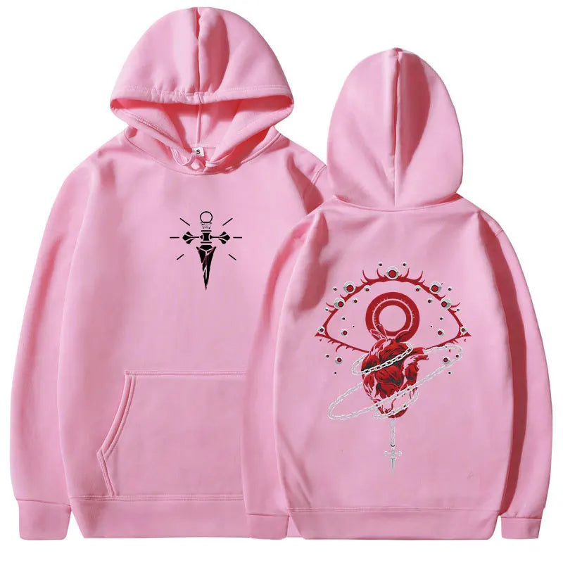 Kurapika's Chain Heart Hoodie