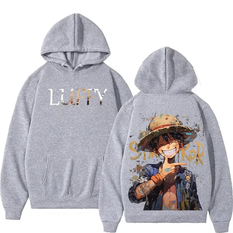 Luffy Paint Hoodie