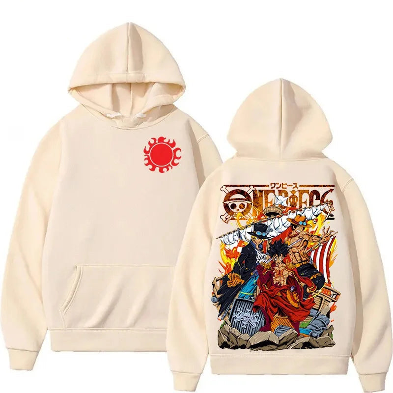 One Piece Fire Brothers Hoodie