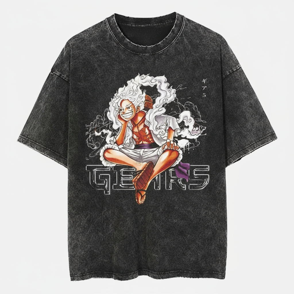 Relaxed Luffy Gear 5 T-shirt