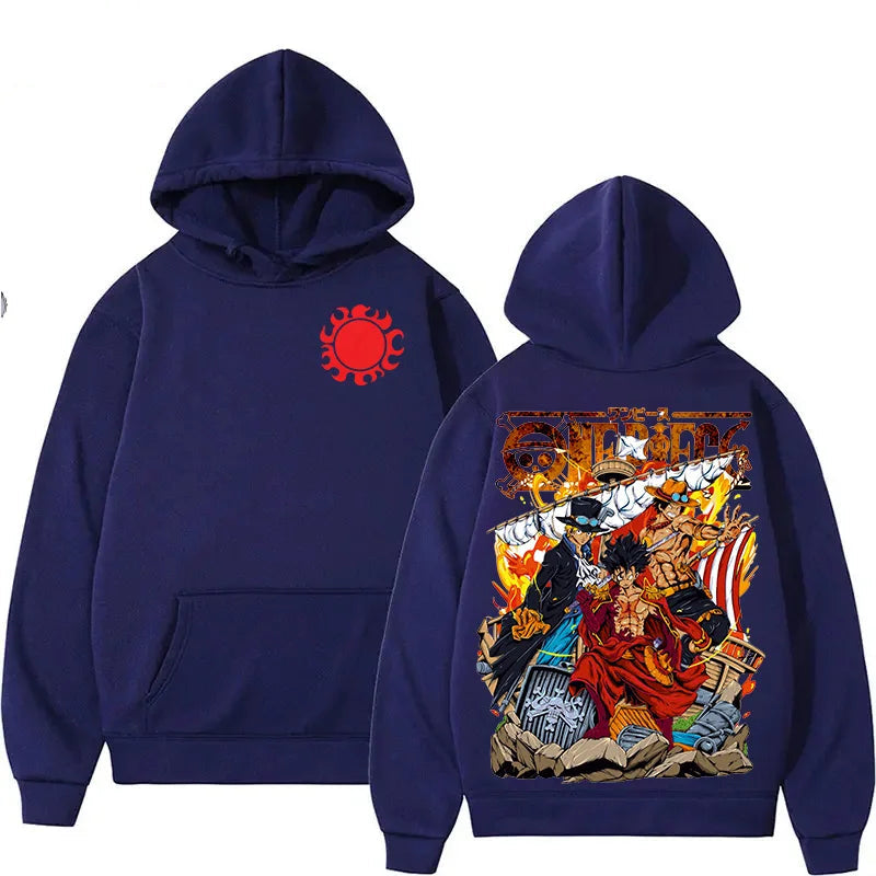 One Piece Fire Brothers Hoodie