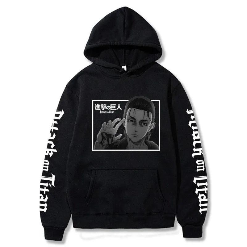 Eren Yeager Graphic Hoodie