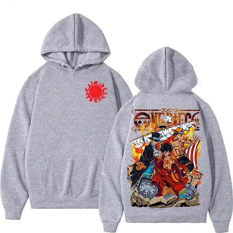 One Piece Fire Brothers Hoodie