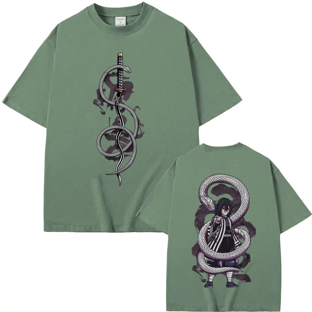 Obanai Iguro Serpent & Nichirin T-Shirt