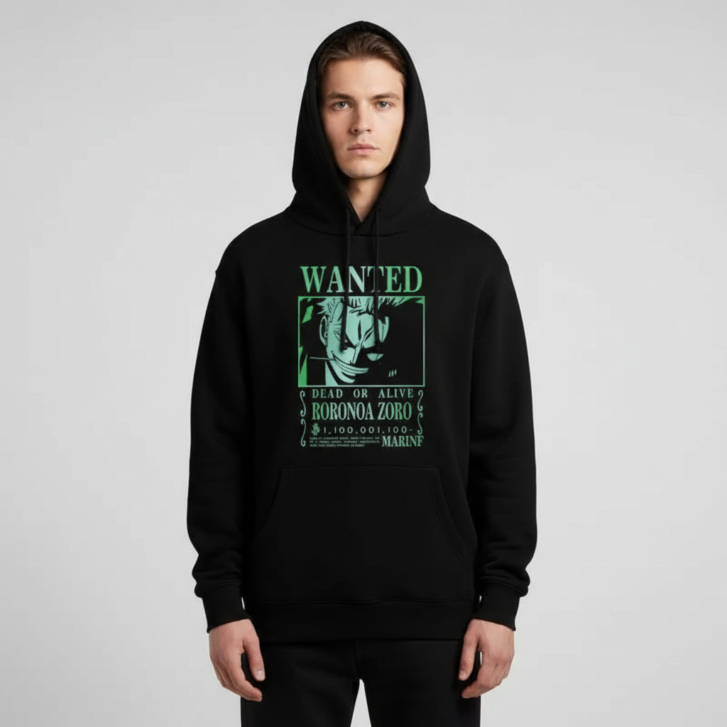 Roronoa Zoro Wanted Hoodie