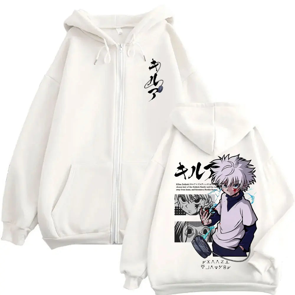 Killua Zoldyck Zip Hoodie