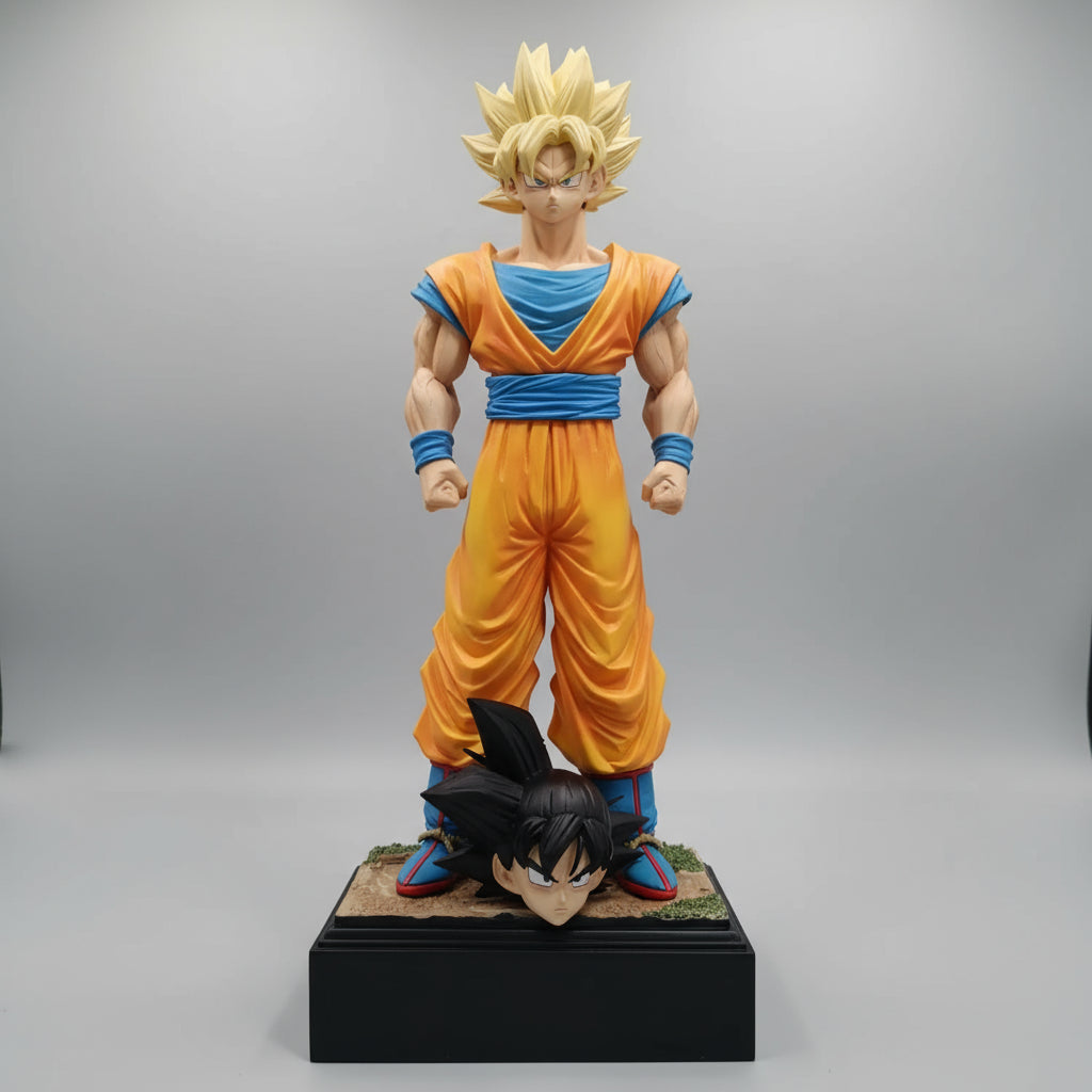 32cm Dragon Ball Goku Action Figure Dragon Ball Z Warrior Goku Action Figure Model Pvc Statue Doll Model Collection Toys Gift