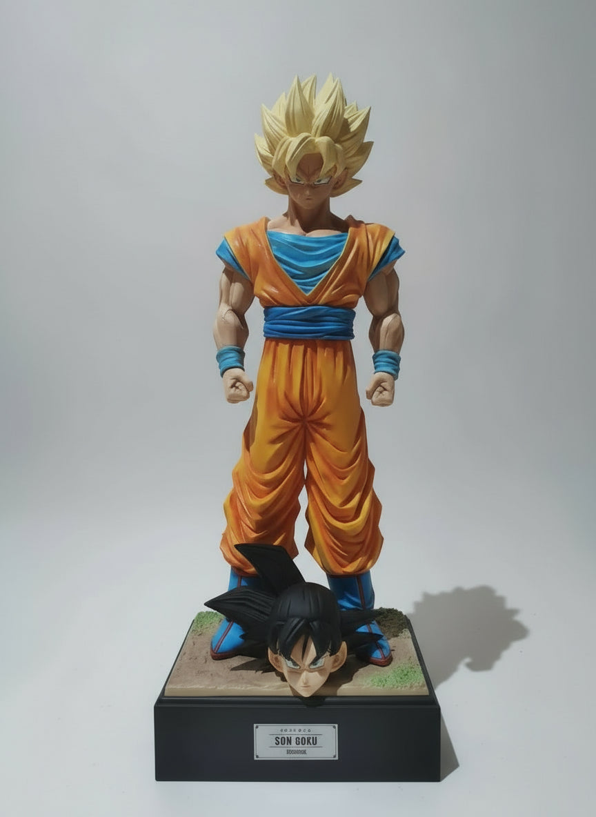 32cm Dragon Ball Goku Action Figure Dragon Ball Z Warrior Goku Action Figure Model Pvc Statue Doll Model Collection Toys Gift