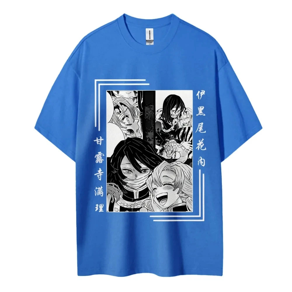 Kanroji & Iguro Panel T-Shirt