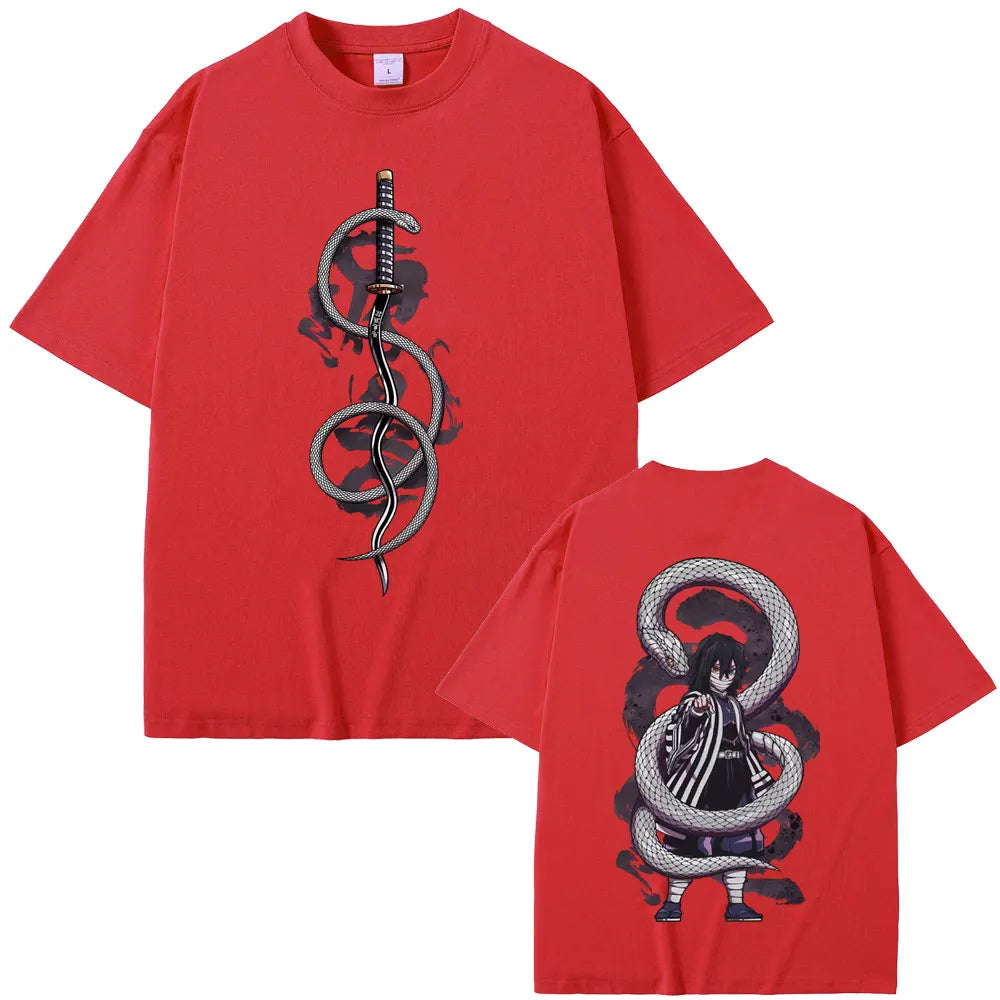 Obanai Iguro Serpent & Nichirin T-Shirt