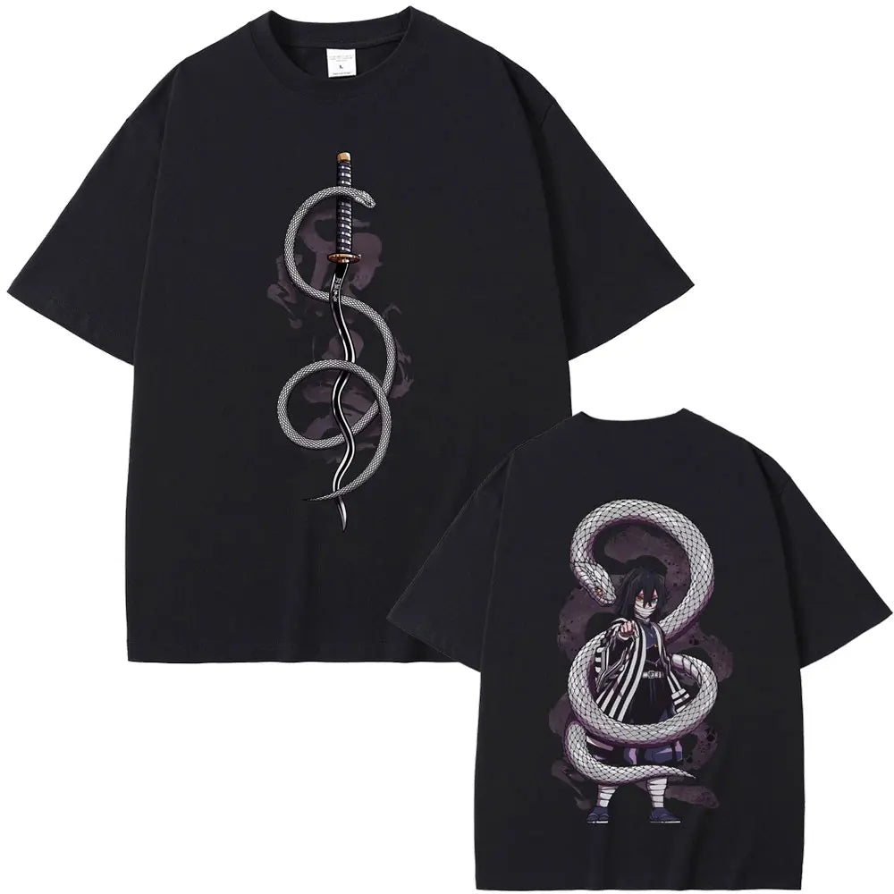 Obanai Iguro Serpent & Nichirin T-Shirt