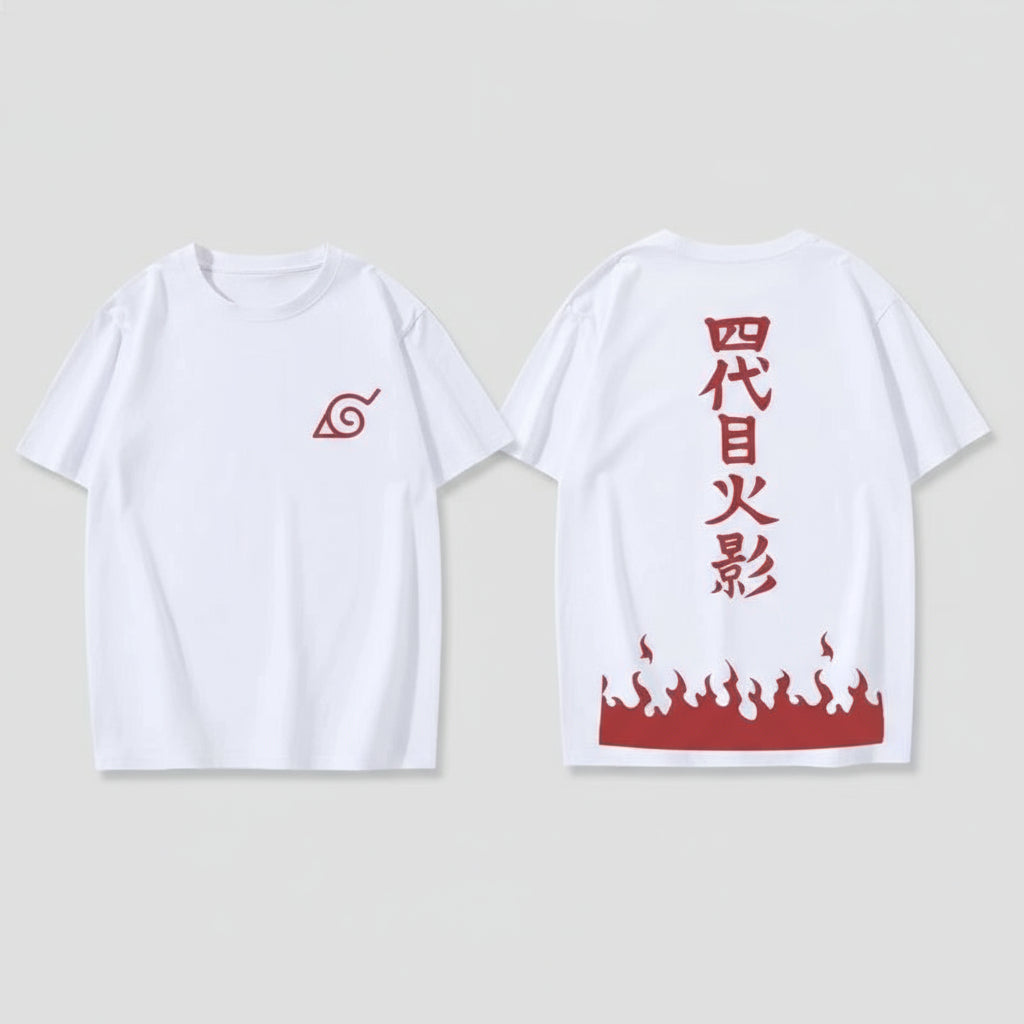 Fourth Hokage Minato Namikaze Graphic T-Shirt